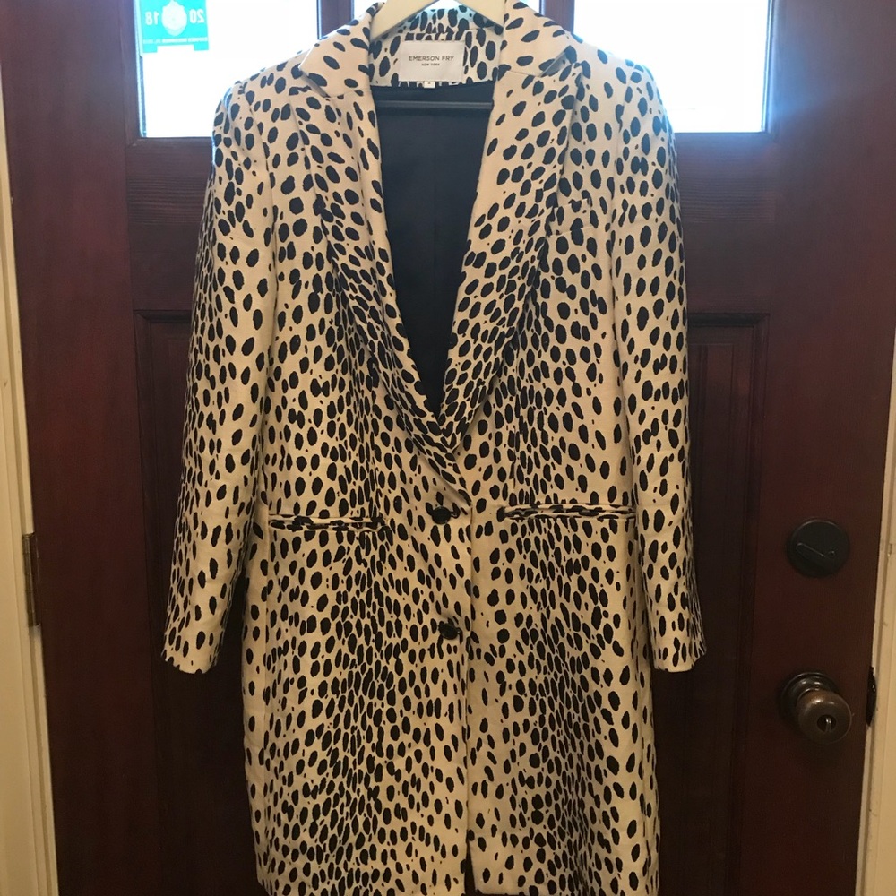 Emerson Fry London Coat - Leopard